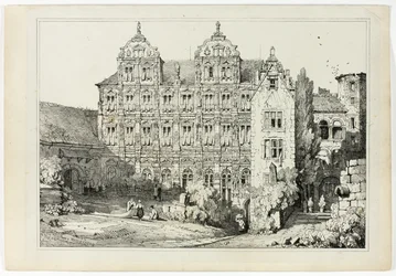 Partie du château de Heidelberg