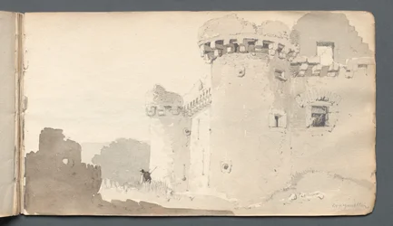 Carnet de croquis : "Château en ruine"