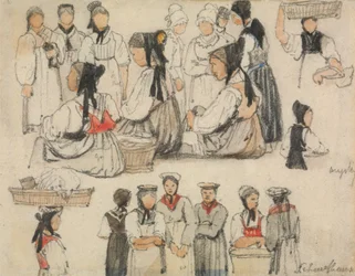 Étude de figures à Schaffhausen
