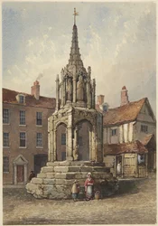 La croix à Leighton, Bedfordshire