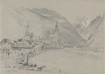 Visp ou Viege, près de Brig