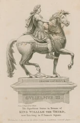 Statue équestre du roi Guillaume III