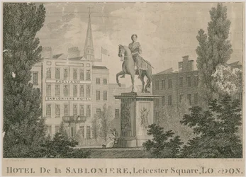 Hôtel de Sablonière, Leicester Square, Londres