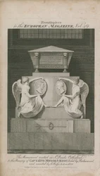 Le monument érigé dans la cathédrale Saint-Paul