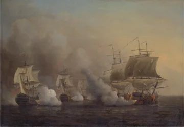 Action au large du cap de Bonne-Espérance