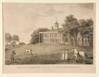 Mount Vernon, la résidence du défunt général Washington