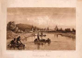 Namur depuis la Meuse