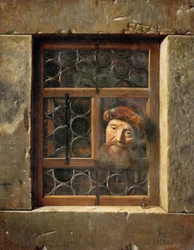 Vieil homme à la fenêtre