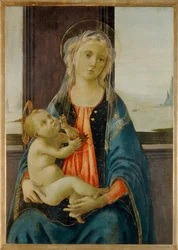 Madone de la mer (tempera sur bois)