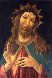 Italien :  Vir dolorum (Cristo benedicente) Homme de douleur