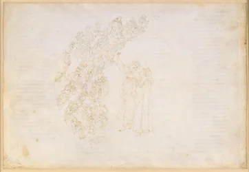 La Divine Comédie, Paradis III. Première sphère planétaire (ciel lunaire) : apparition des âmes qui, autrefois, ont été empêchées d’accomplir un vœu ; conversation entre Dante et Piccarda Donati