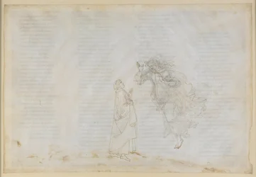 La Divine Comédie, Paradis, livre V. Première sphère planétaire (ciel lunaire) : Béatrice explique à Dante les principes de la dispense ecclésiastique ; ascension vers la sphère de Mars