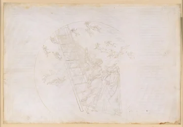 La Divine Comédie, Paradis XXI. Passage à la septième sphère planétaire (ciel de Saturne) : Dante aperçoit l