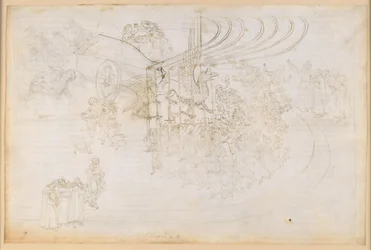 La Divine Comédie, Purgatoire XXIX. Le Paradis terrestre : le triomphe de l