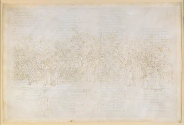 La Divine Comédie, Purgatoire XXVI. Septième cercle du Purgatoire : la pénitence des luxurieux ; conversation entre Dante et Guido Guinizelli