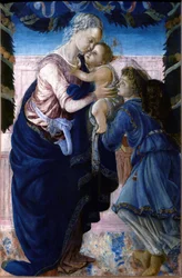 Madone et Enfant avec un ange