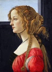 Portrait de profil d