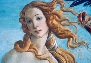 La Naissance de Vénus, détail, vers 1485