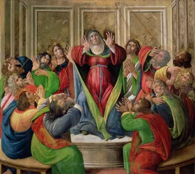 La descente du Saint-Esprit, 1495-1505