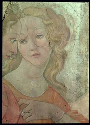 Vénus et les Trois Grâces offrant des cadeaux à une jeune fille, détail de l