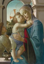 Vierge et Enfant avec un Ange