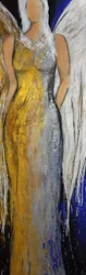 Ange, 2024 (acrylique sur toile)