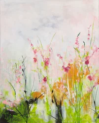 Dainty Ladies, 2017 (acrylique sur toile)