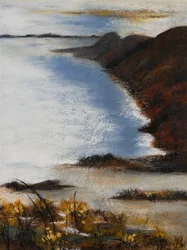 Down by the Coast, 2019 (acrylique sur toile)