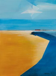 Lagune, 2021 (acrylique sur toile)