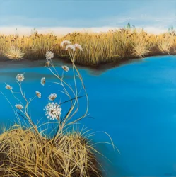 Marais, 2022 (acrylique sur toile)