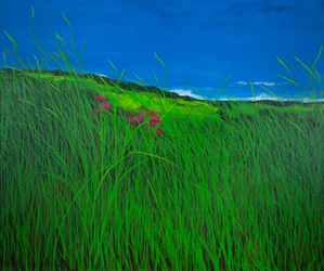 Le pouvoir des fleurs, 2020 (acrylique sur toile)