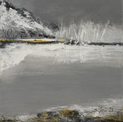 Crépuscule, 2023 (acrylique sur toile)