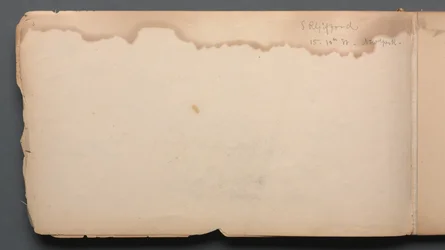 Carnet de croquis, page 03 : S.R. Gifford 15 10th Street New York, 1859