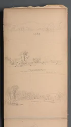 Carnet de croquis, page 05 : Bethel ME 19 août 1859