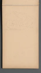 Skizzenbuch, Seite 08: Carter Mountain (?)