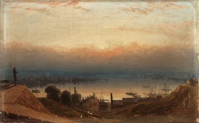 Le bassin du Patapsco depuis Federal Hill, Baltimore