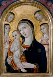 Madone et Enfant avec des anges, vers 1480