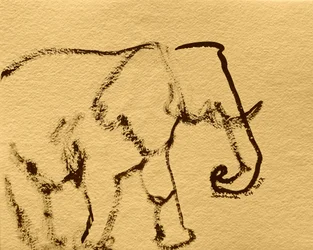 Dessin minimaliste d