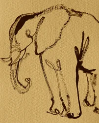 Croquis minimaliste d