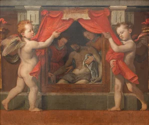 Pietà avec deux chérubins, vers 1576