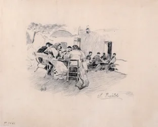 Thé en plein air