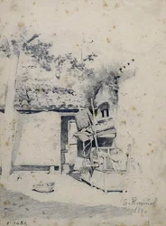 Cour rustique