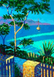 La Mer # , 2022 (acrylique sur panneau)