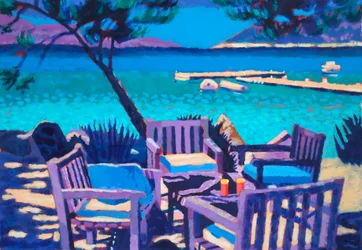 La Mer # 3, 2023 (acrylique sur panneau)
