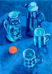 Nature morte n°44, 2025 (acrylique sur panneau)