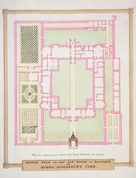 Plan du rez-de-chaussée de l