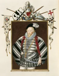 Portrait de Sir Henry Lee (1530-1610) tiré de 