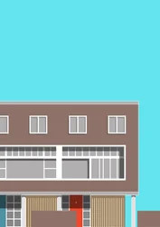1-3 Willow Road, 2020 (numérique)