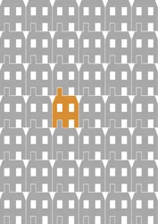 Grey Paper House_Large, 2020 (numérique)