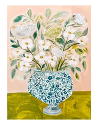 11 x 14 cm - Fleurs rougissantes